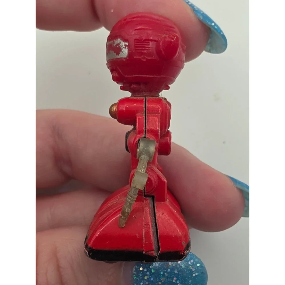 Bandai Qonto Mini Robot Small Red Fair San Ku Kai Message from Space